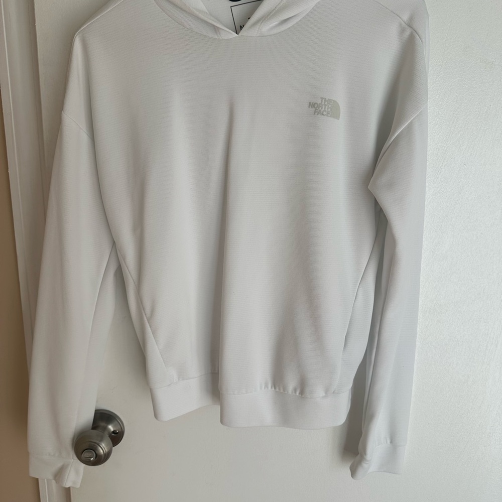 Northface hooded shirt size small
